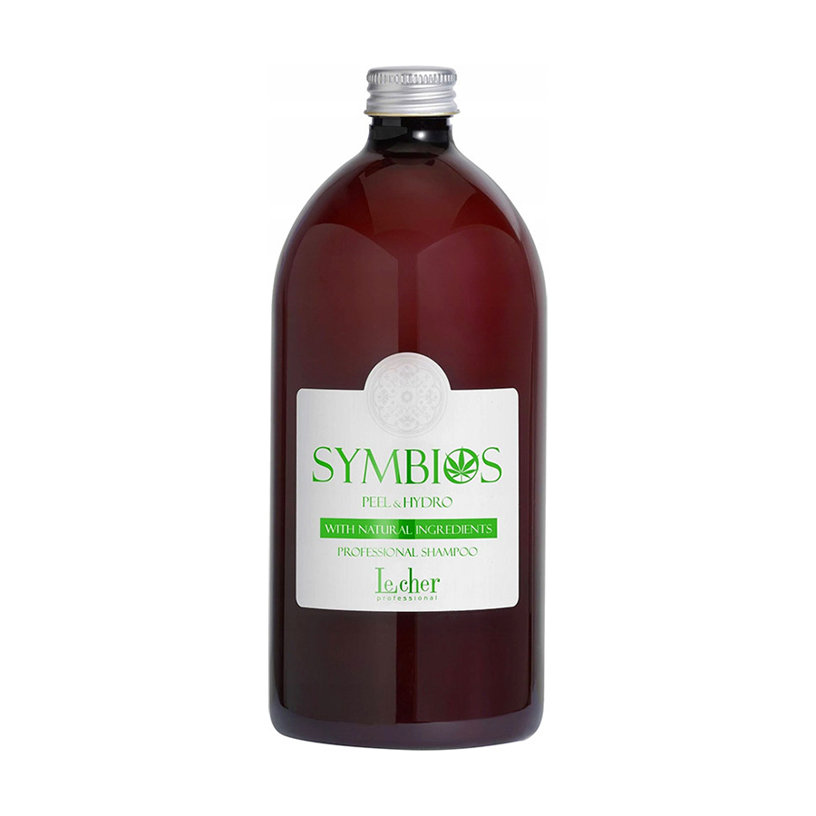 Шампунь Lecher Symbios Peel &amp; Hydro Shampoo для сухого та ламкого волосся, 1 л